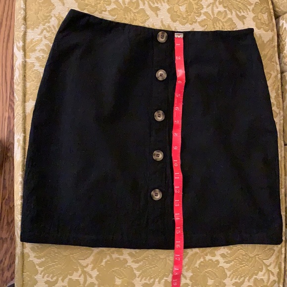 JOA button front mini pencil skirt - Picture 7 of 7
